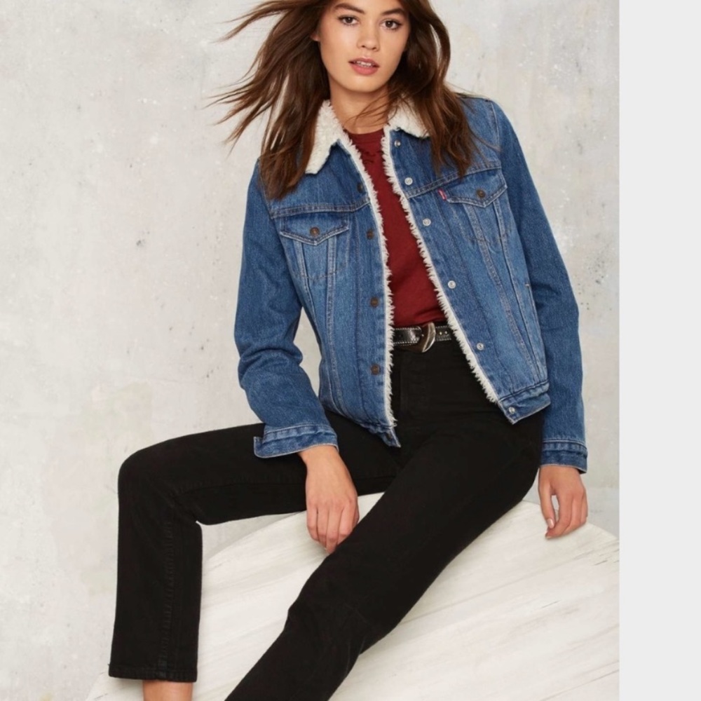 Levi's Sherpa Lined Denim Jacket